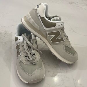 New Balance Green Beige 574 Sneaker